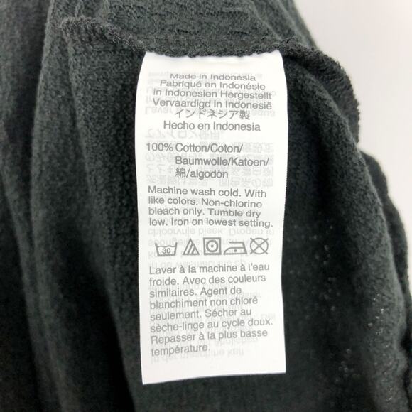 Madewell Womens Texture & Thread Tiered-Sleeve Top Size 3X Black NWT - Picture 11 of 11